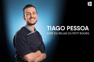 Tiago Pessoa, chef au relais du Petit Bourg à Ardon